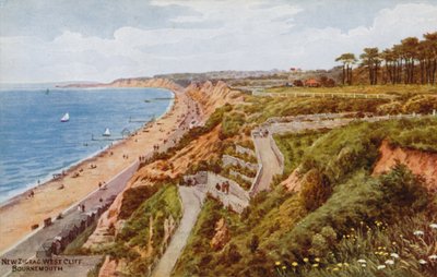 Nuovo Zig-zag West Cliff, Bournemouth da Alfred Robert Quinton